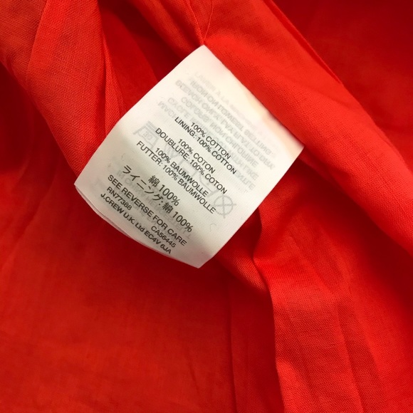 NWT J Crew Hibiscus Eyelet Ruffle Dress G4621 10 - Picture 14 of 16